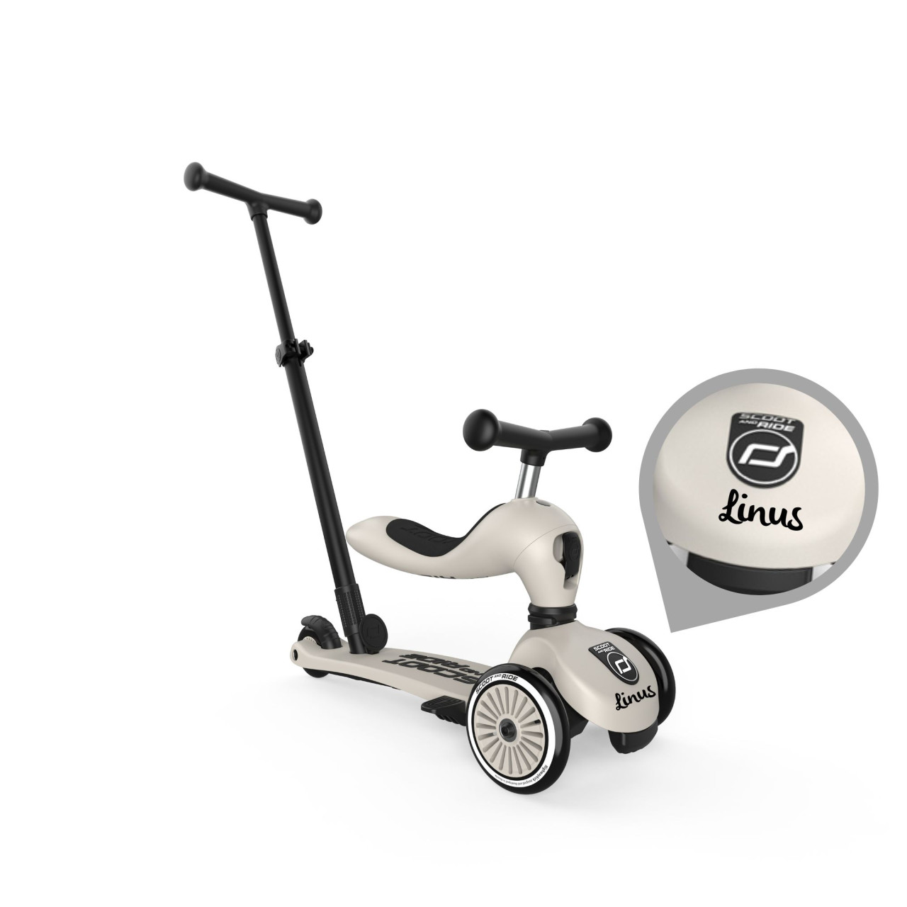 Highwaykick Push&Go Ash Geschenk zum 1 Geburtstag