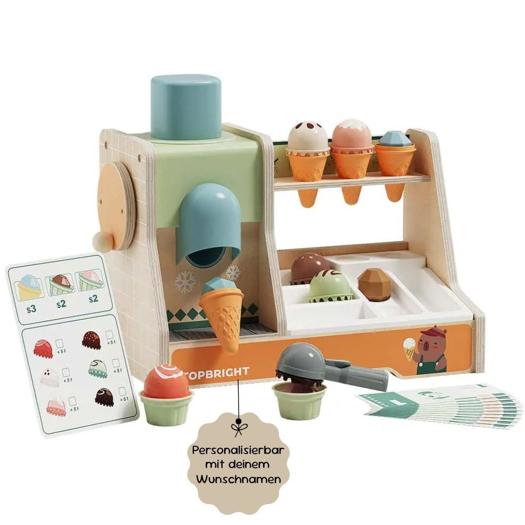 Eisstand personalisiert - Top Bright - Weihnachtssgeschenk Kinder