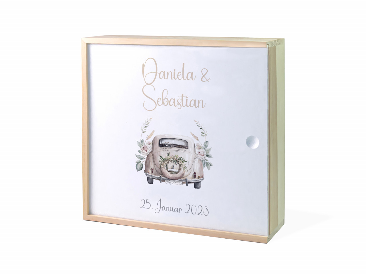 Erinnerungsbox Hochzeit | Auto Vintage | Kidslino