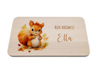 Vorschau: Personalisiertes Frühstücksbrettchen | Eichhörnchen | Kidslino Vorschau: Personalisiertes Frühstücksbrettchen | Eichhörnchen | Kidslino
