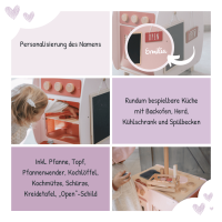 Vorschau: Bistro Kinderküche rosa label label, Geschenk zum 3. Geburtstag, personalisierbar Vorschau: Bistro Kinderküche rosa label label, Geschenk zum 3. Geburtstag, personalisierbar
