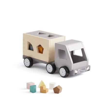 Kids Concept Lastwagen Steckspiel Aiden | personalisierbar