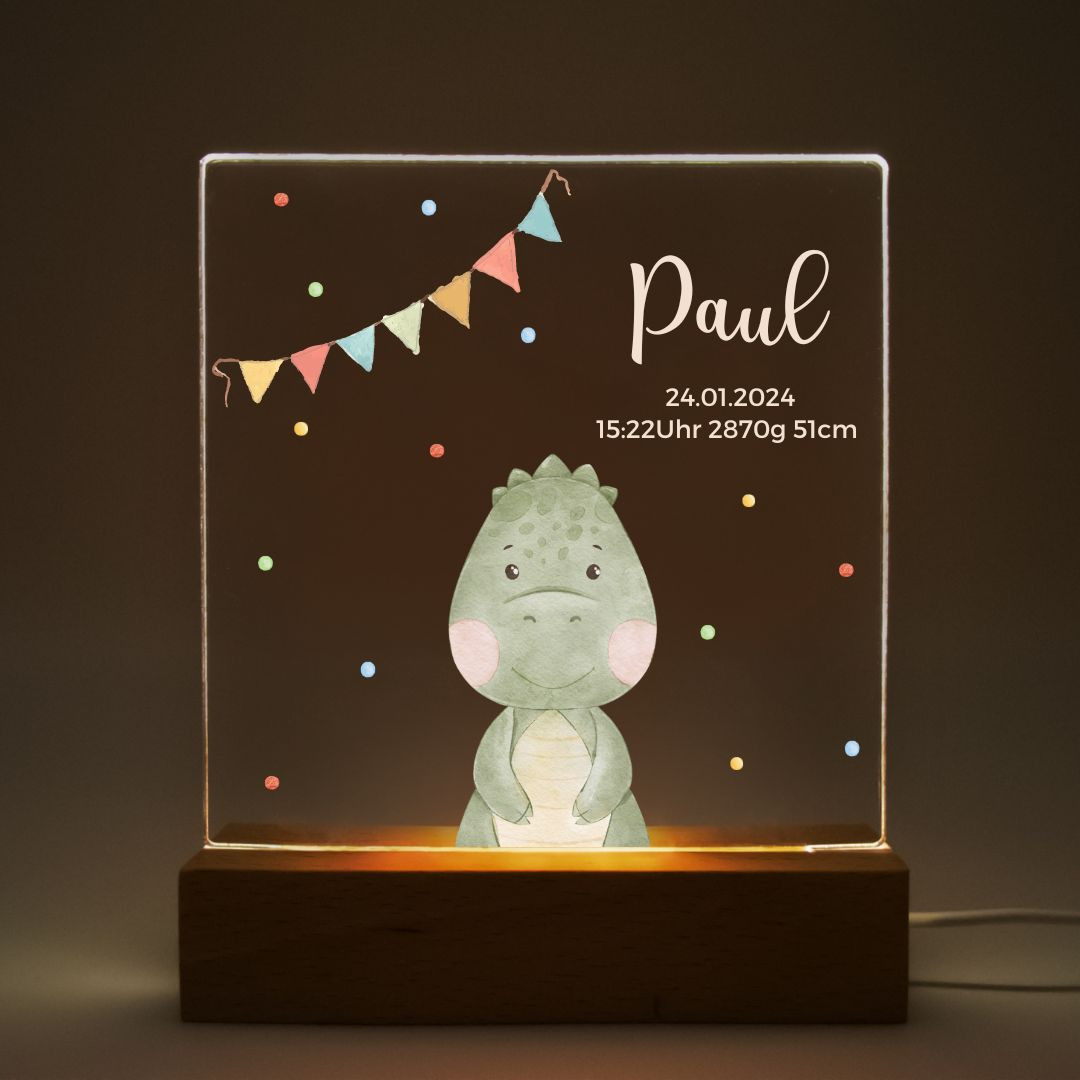 Nachtlicht Lampe Baby Dino 