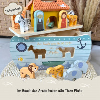 Arche Noah bunt, außergewöhnliches Taufgeschenk, Taufgeschenk