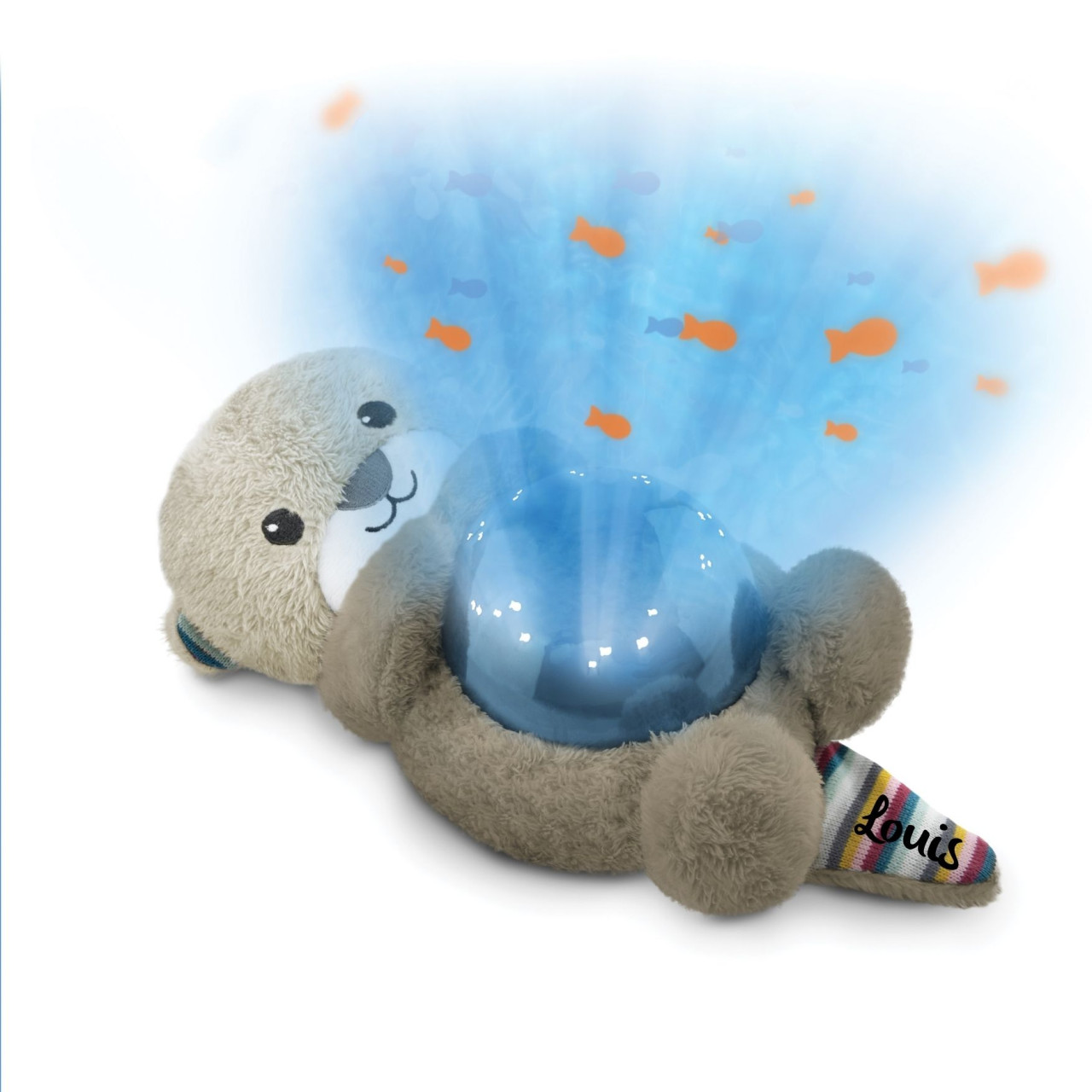 Sternenlichtprojektor personalisiert Otter - Babygeschenk zur Geburt