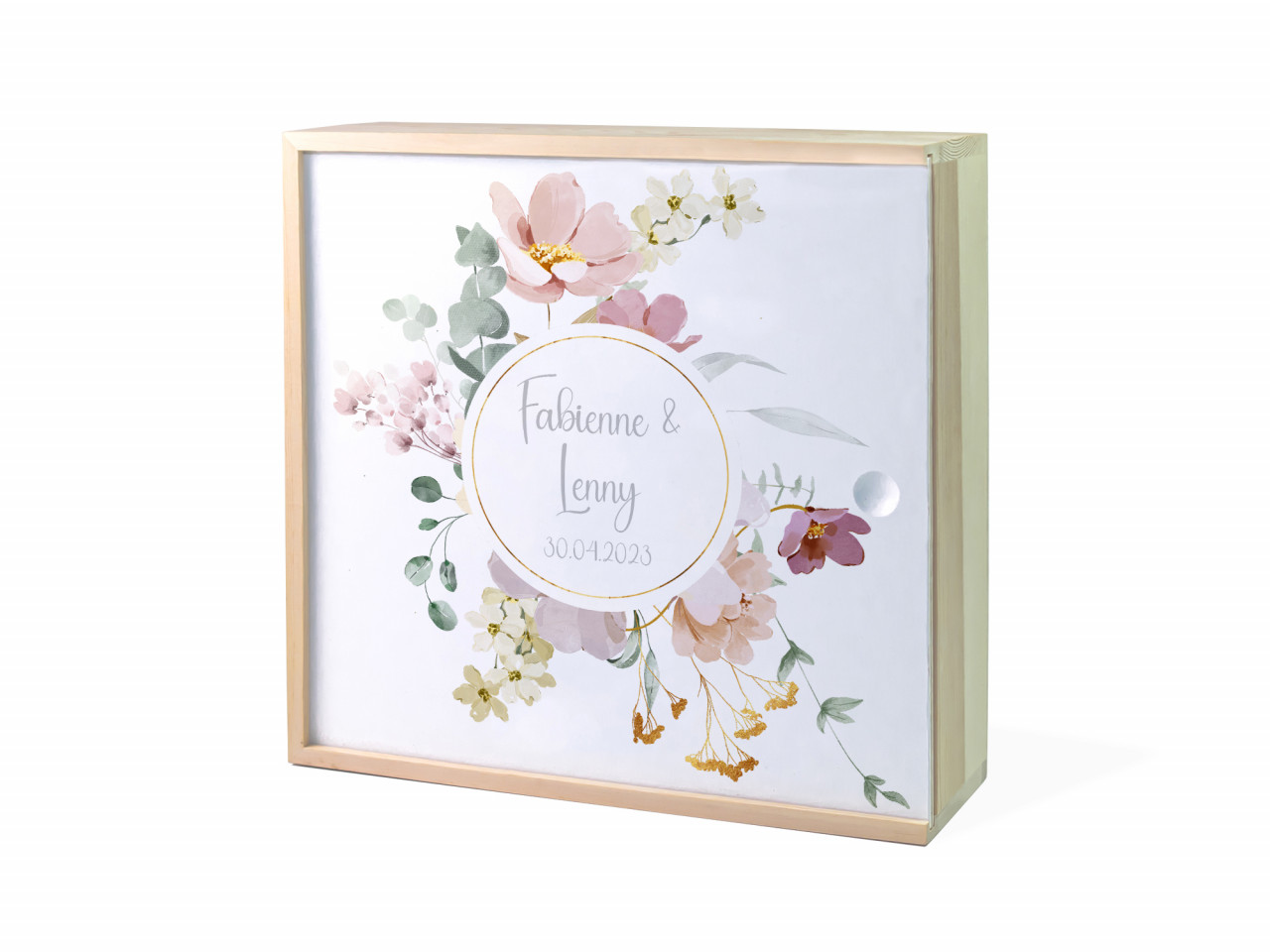 Erinnerungsbox Hochzeit | lovely flower | Kidslino